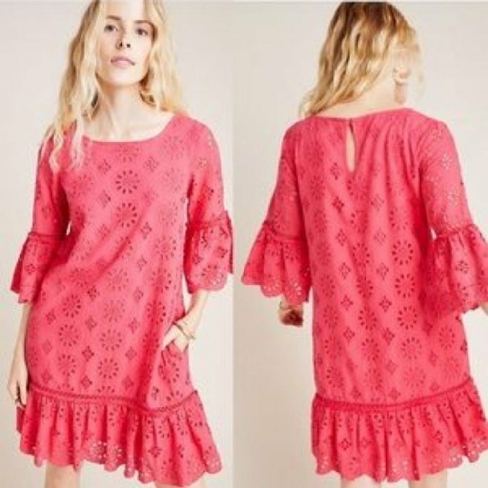 Anthropologie Dani Lace Tunic Size 4